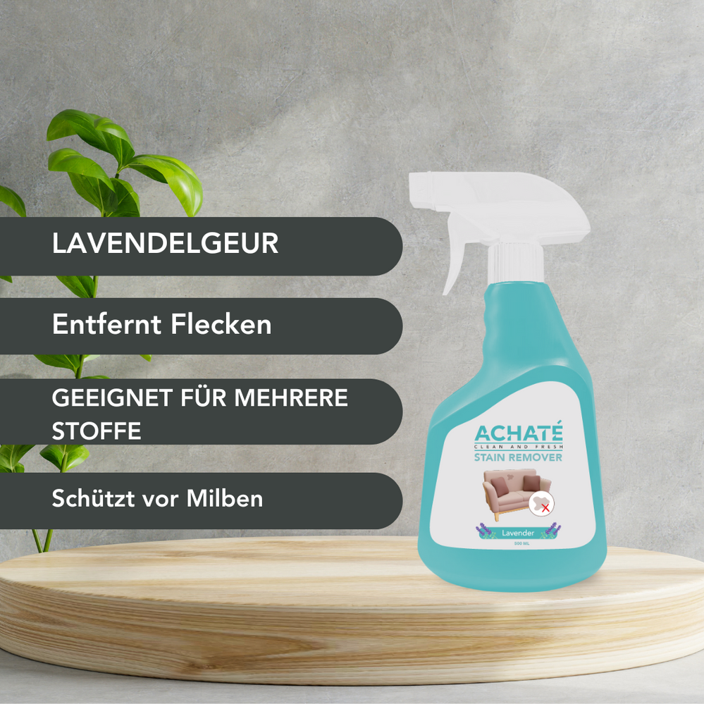 Clean and Fresh Fleckenentferner - Spray mit Lavendelduft