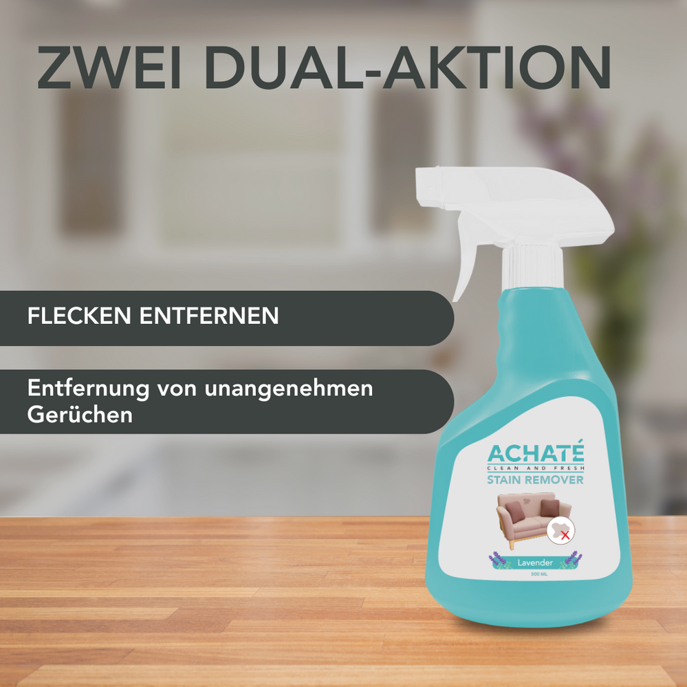 Clean and Fresh Fleckenentferner - Spray mit Lavendelduft