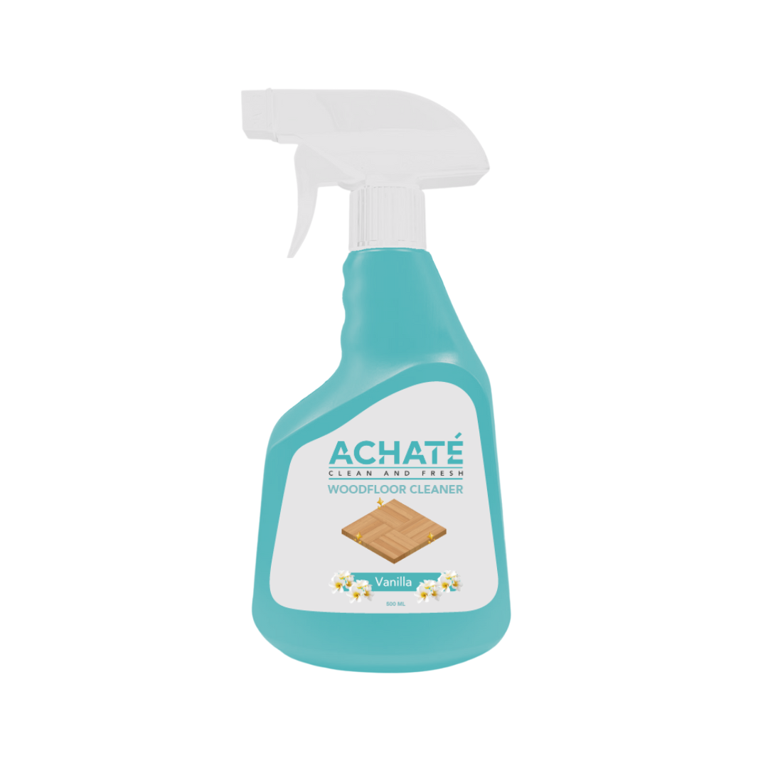 Achaté Clean and Fresh Reiniger für Holzböden, Spray 473 ml