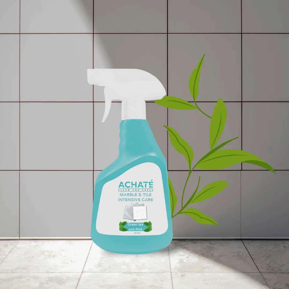 Achaté Clean and Fresh – Marmor- und Fliesenreiniger – Spray, 473 ml