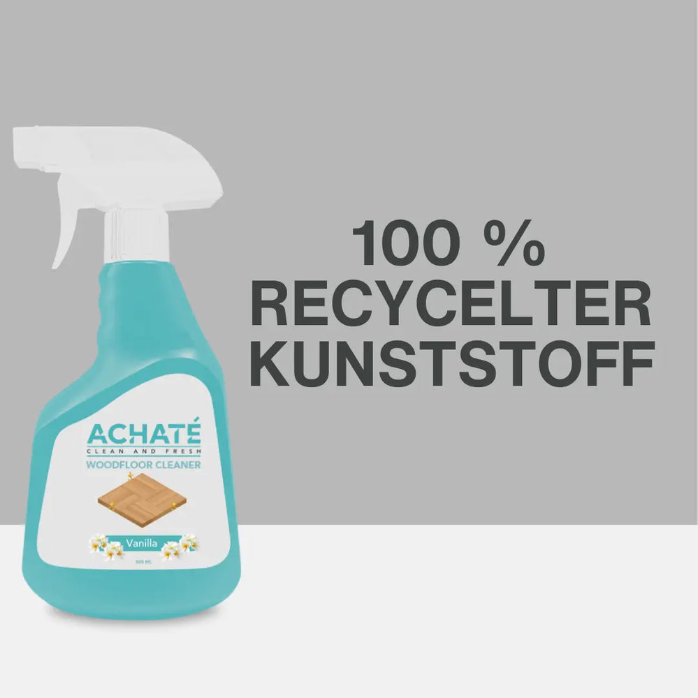 Achaté Clean and Fresh Reiniger für Holzböden, Spray 473 ml